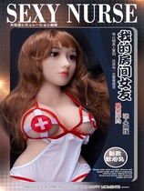 Physical doll Mens use insertable half body with chest-head emulated man inverted die full silicone girlfriend mens special supplies