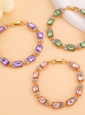 妙雅欧美Simplecrystalco手链