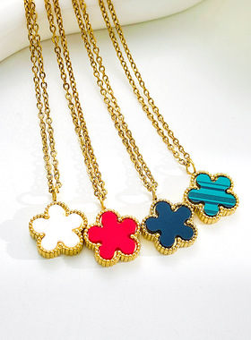 钛钢Newnecklacesimpleti项链