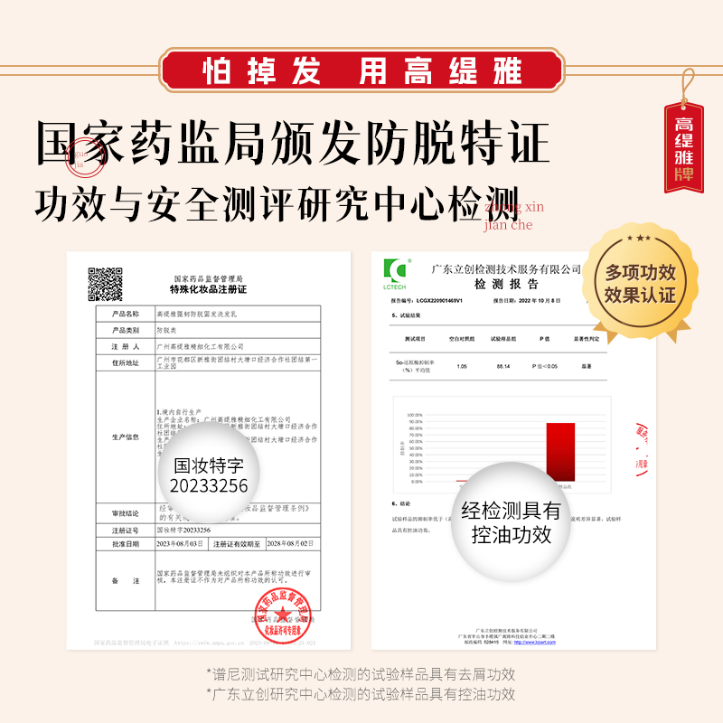 高缇雅生姜洗发水防脱固发洗发膏老姜王控油蓬松洗发露官方旗舰店