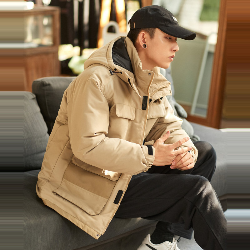 唐狮2021冬季新款连帽 唐狮喜之乐羽绒服