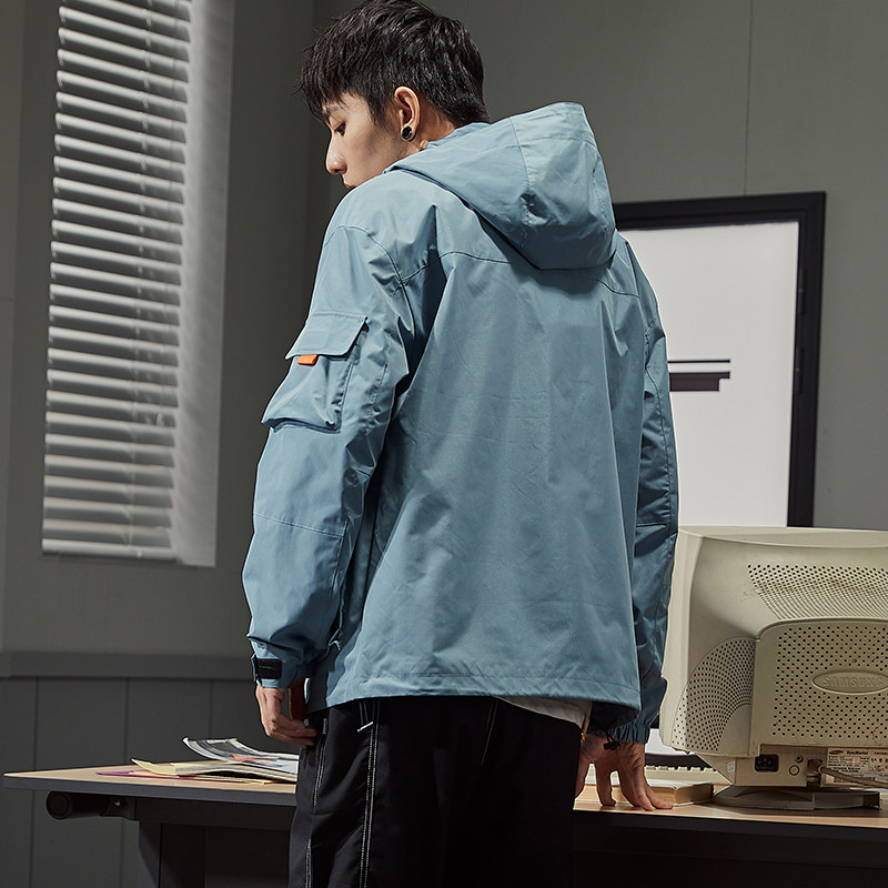 唐狮官方旗舰店2021秋装新款潮夹克 唐狮天悦夹克