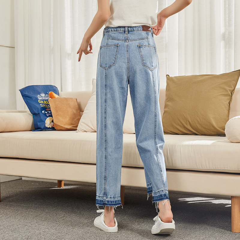 唐狮官方旗舰店2019夏装新款牛仔裤 唐狮天悦牛仔裤