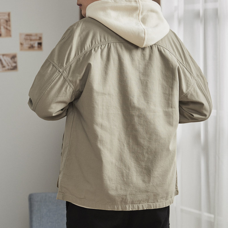 唐狮官方旗舰店工装男长袖2019衬衫 唐狮天悦衬衫