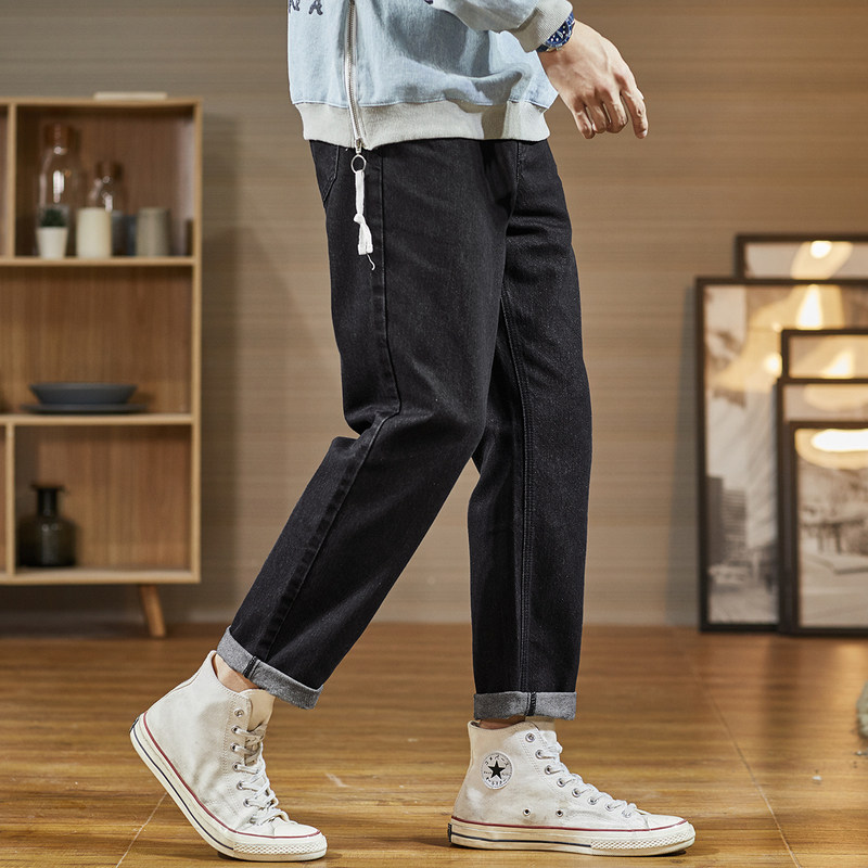 唐狮官方旗舰店2020秋季新款牛仔裤 唐狮天悦牛仔裤