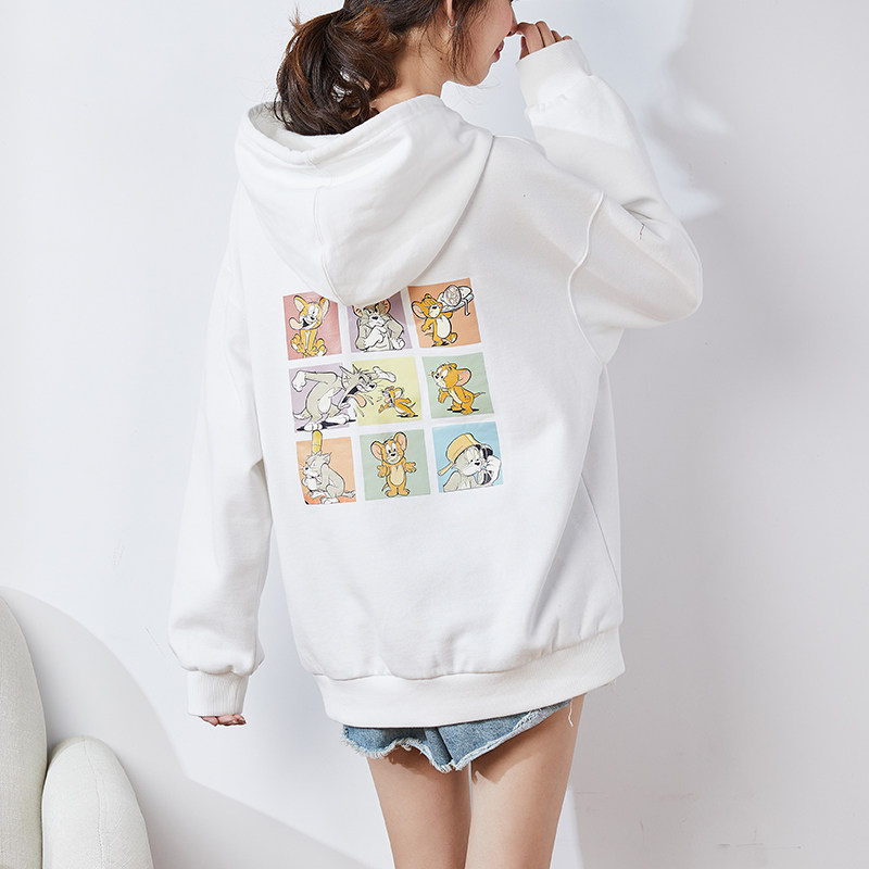 [猫和老鼠联名]唐狮2021春新款卫衣 唐狮喜之乐卫衣/绒衫