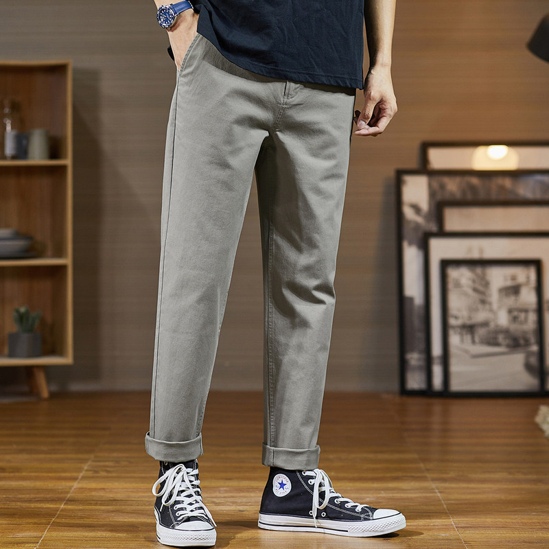 唐狮2020秋装新款宽松青年潮休闲裤 唐狮天悦休闲裤