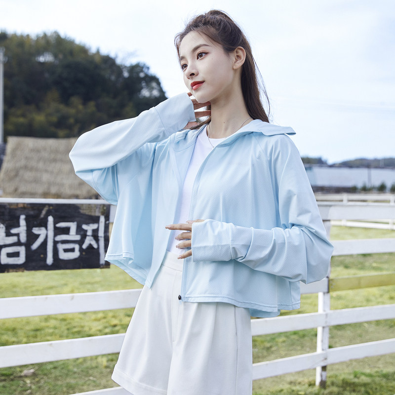 唐狮2022年夏季新款短款针织防晒衣 唐狮短外套