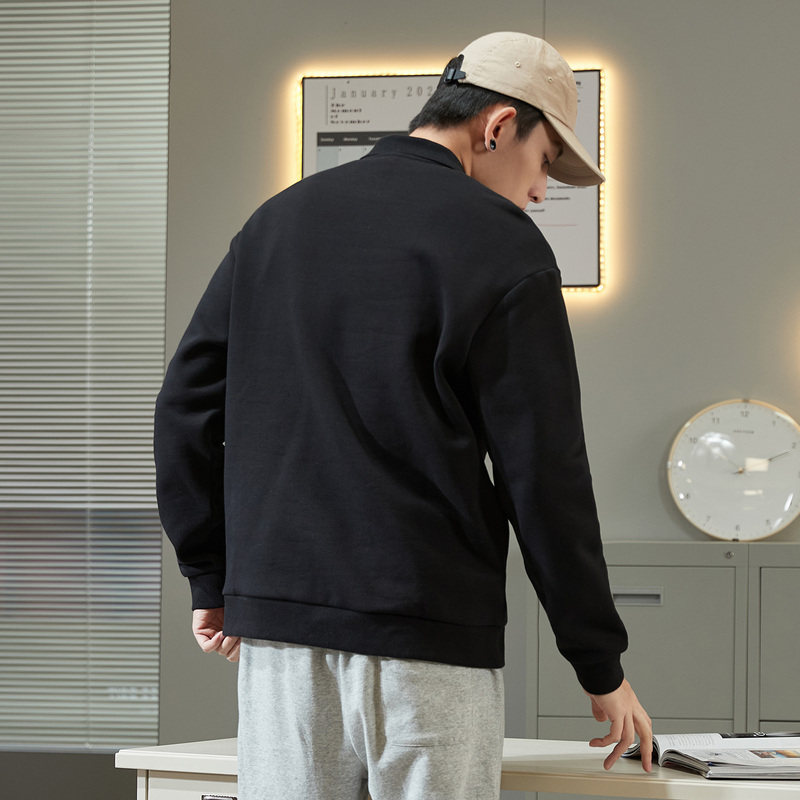 唐狮2022年春装新款长袖polo衫男潮 唐狮喜之乐Polo衫