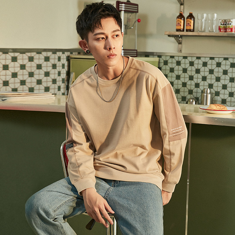 唐狮2020秋季新款长袖t恤男士卫衣 唐狮天悦T恤