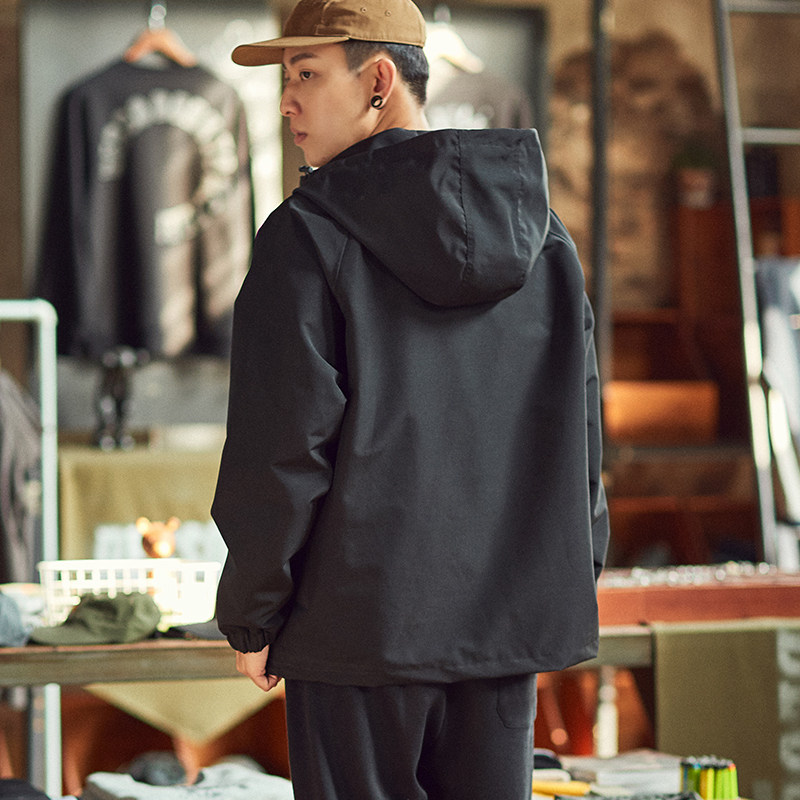 唐狮2021秋季新款男士宽松休闲夹克 唐狮喜之乐夹克