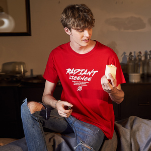 唐狮夏季新款短袖t恤