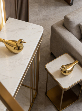 2026新款电镀小鸟桌面摆件