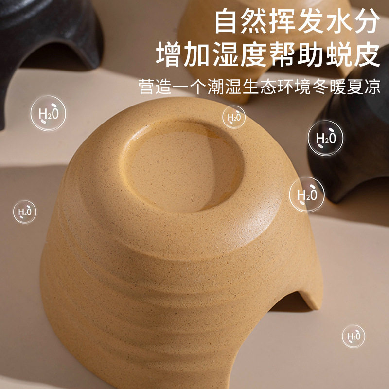 爬宠陶瓷蓄水躲避洞穴吸水保湿爬虫守宫陆龟角蛙宠物蛇造景加湿洞,淘宝优惠券,粉丝福利购,淘宝优惠卷