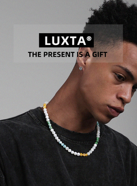 LUXTA原创贝壳珠项链嘻哈男