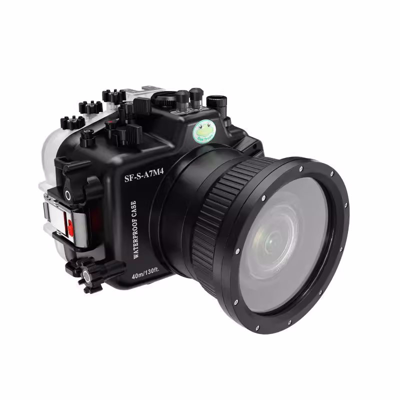 Seafrogs海蛙A7M4相机防水壳索尼A7M IV 专业潜水罩深潜40米 - 图1