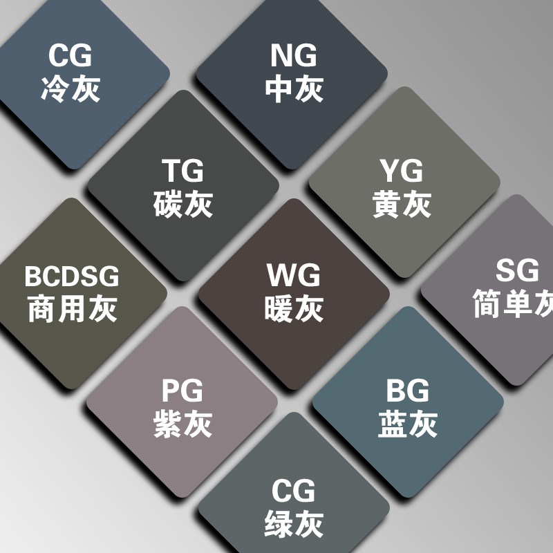 法卡勒马克笔灰色系套装一代二代三代四代五代初学者双头软头学生 - 图0