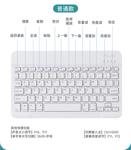 适用vivo Pad5 Pro蓝牙键盘保护套13英寸平板电脑iQoo Pad保护壳vivo pad3/2 12.1触控鼠标 SE 软壳防摔皮套 - 图3