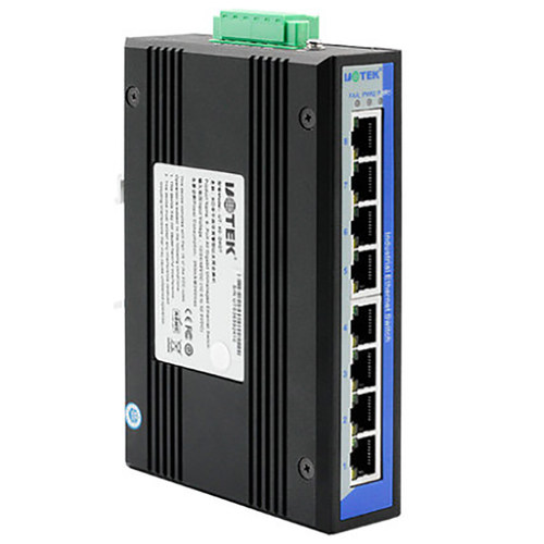 宇泰UT-60-D8GT 千兆8路网线交换器 全电口全千兆以太网络交换机 工业级8口1000M网络集线器RJ45多路分线器网 - 图0