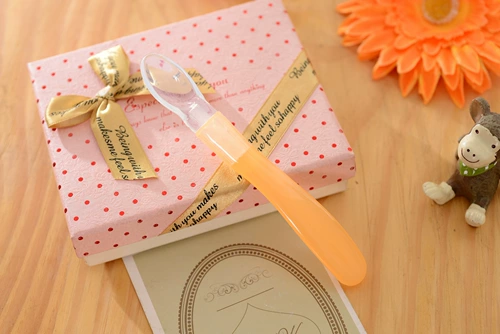 Детская силиконовая ложка для прикорма, посуда для новорожденных