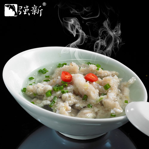强新成型鱼圆正宗强能手工深海鱼丸温州特产火锅食材礼盒装1000g - 图1