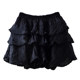 Sexy pleated puffy cake skirt summer skirt