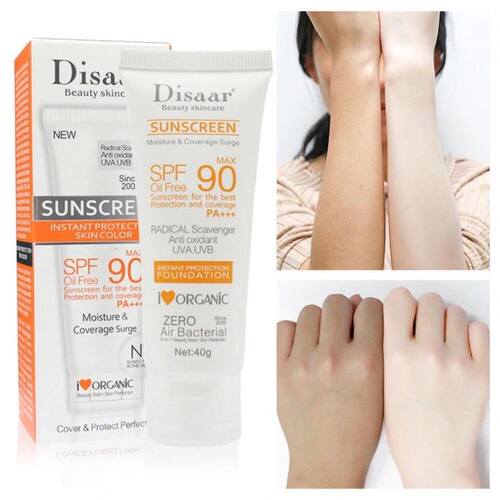 SPF 90 Face Body Sunscreen Whitening Sun Cream Sunblock Skin - 图0