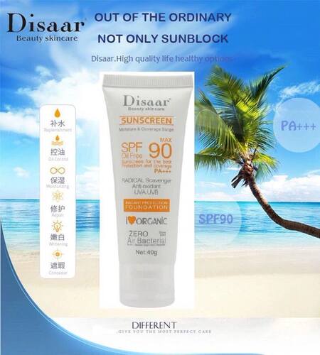 SPF 90 Face Body Sunscreen Whitening Sun Cream Sunblock Skin - 图3