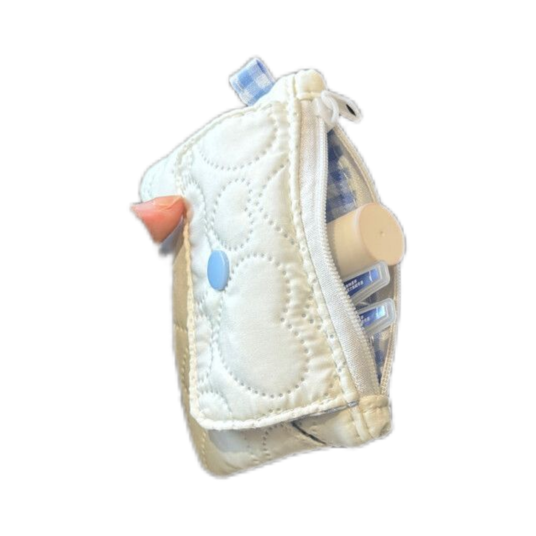 ins拉链卡包化妆包多功能纽扣学生零钱包证件杂物便捷收纳耳机包,淘宝优惠券,粉丝福利购,淘宝优惠卷