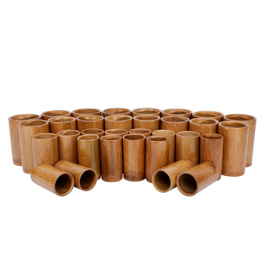 竹罐拔火罐器美容院专用碳化中医养生竹吸筒拔竹炭罐器祛湿套装