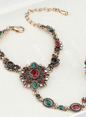 印度舞手链手饰手环舞肚皮舞表演