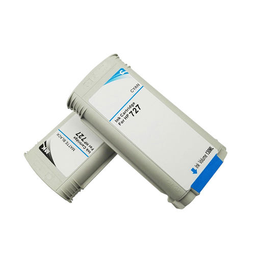 惠普T920 T1500 T930 T2530绘图仪墨盒727代用墨盒兼容727水墨盒 - 图0