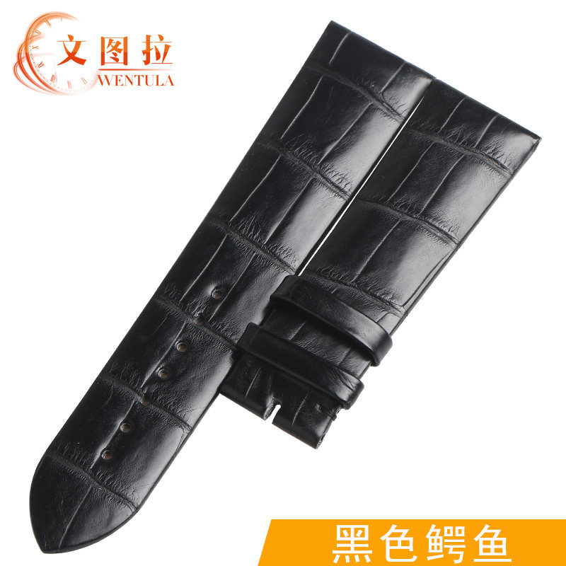 文图拉美洲鳄鱼皮表带代用手表带 尊凡手表配件