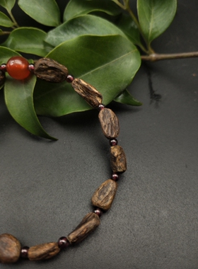 达拉干沉香沉水随形男女手链休闲时尚百搭名星同款节日礼物定制