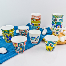 Ликер Cup 日本九谷烧陶瓷复古小酒杯清酒杯烈酒杯白酒杯小酒盅日式酒具创意