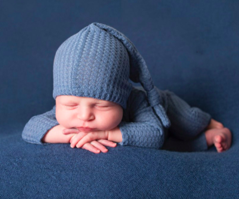 Newborn Baby Crochet Knit Costume Photography Prop Outfits - 图1