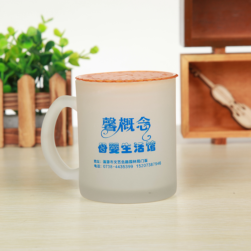 创意磨砂马克杯 广告杯定制logo印字水杯开业小礼品杯子茶杯批發 - 图0