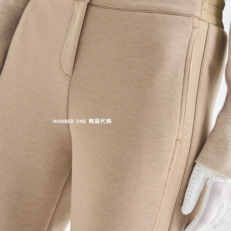 韩国代购高尔夫球服26年女春季侧口袋防紫外线吸湿速干凉感慢跑裤,淘宝优惠券,粉丝福利购,淘宝优惠卷