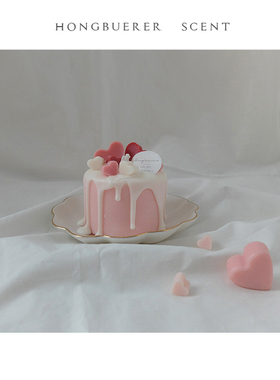 OurHome复古金边花朵蜡烛托盘