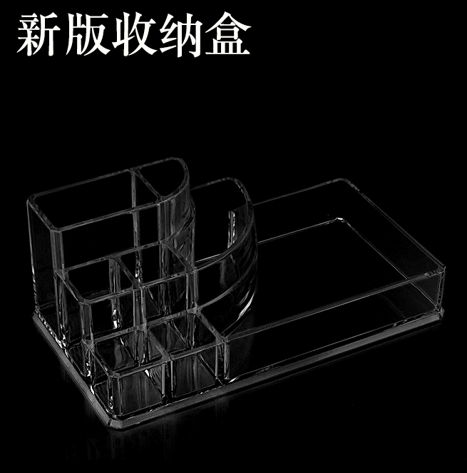 半永久纹绣用品透明化妆工具收纳盒饰品雾眉色料嫁接睫毛物架 - 图0