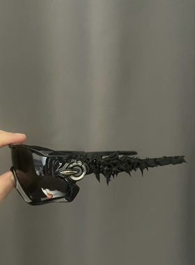 欧美风Y2K奶油胶手工diy个性墨镜