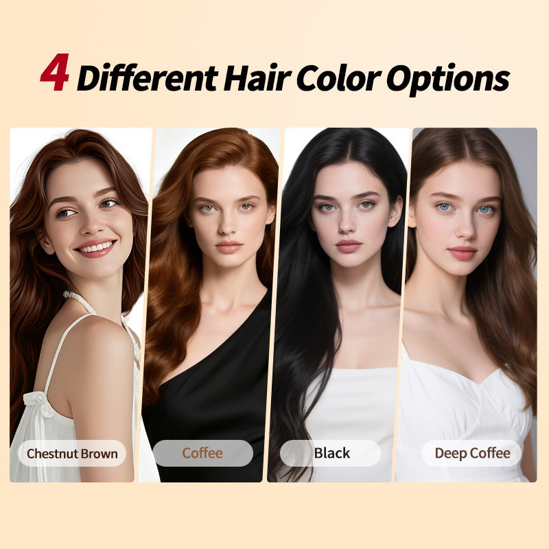 跨境专供植物染发剂全英文包装泡泡染发温和无刺激遮白变黑染发膏,淘宝优惠券,粉丝福利购,淘宝优惠卷