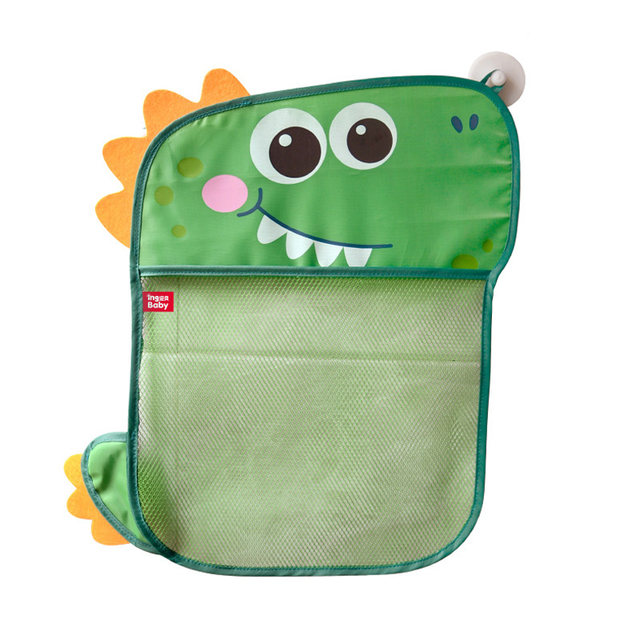 Bathing toy storage bag water filter net cartoon dinosaur