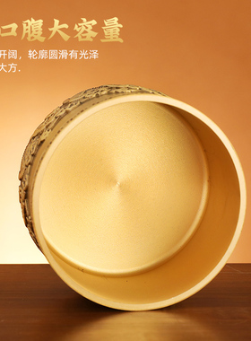 黄铜烟灰缸中式个性潮流家用客厅