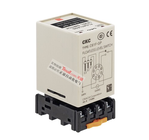 正品松菱CKC水位开关控制器C61F-GP液位继电器AC220V-24VDC-380V - 图2