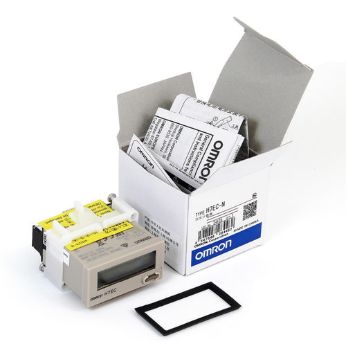 正品OMRON欧姆龙数字计数器H7EC-N H7ET-NV累计时器H7EC-NFV-B-H - 图3