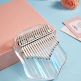 智乐卡林巴 Простой учебный кристальный большой палец, роязни, девочки, первичные ученые, прозрачный, гель починка 17 Инь подлинный