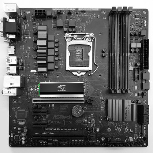 冰曼热管M2固态硬盘散热器SSD纯铜M.2散热片2280马甲NVME盔甲NGFF - 图1