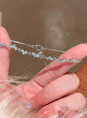 设计师原创吸睛碎钻高级纯银手链