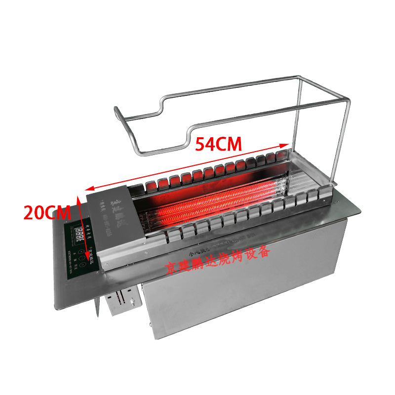 全自动翻转烧烤炉商用无烟电烧烤机羊肉串烤炉链条式滚动烤串炉 - 图3